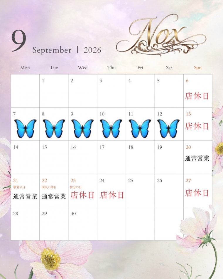 来週のみさとさん🦋