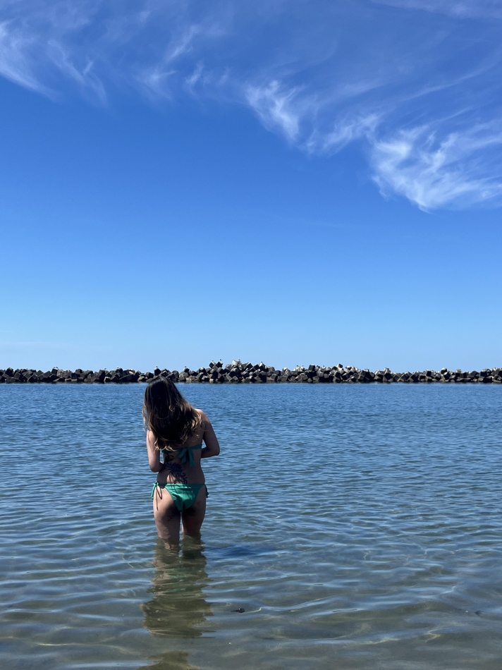 海行ったーっ🌈