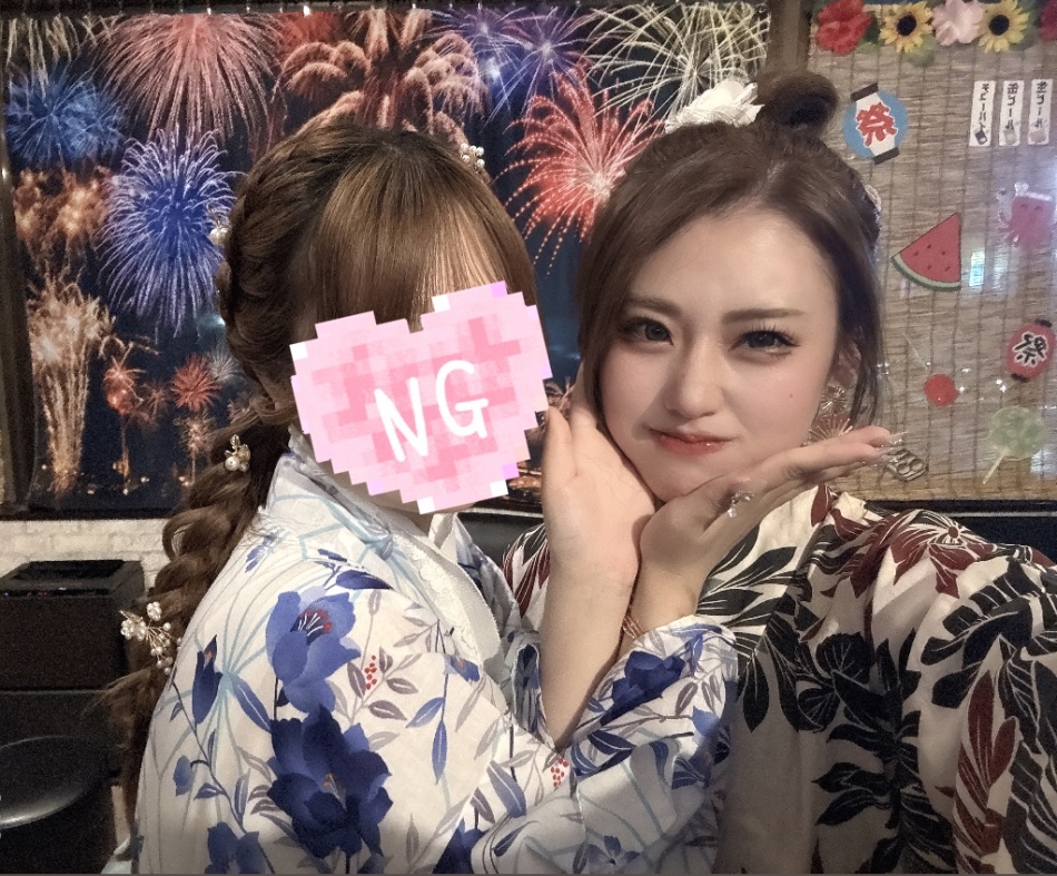 推しの浴衣姿見れた💖