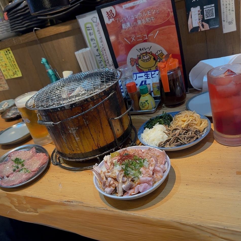 全力ホルモン行って来た☺️