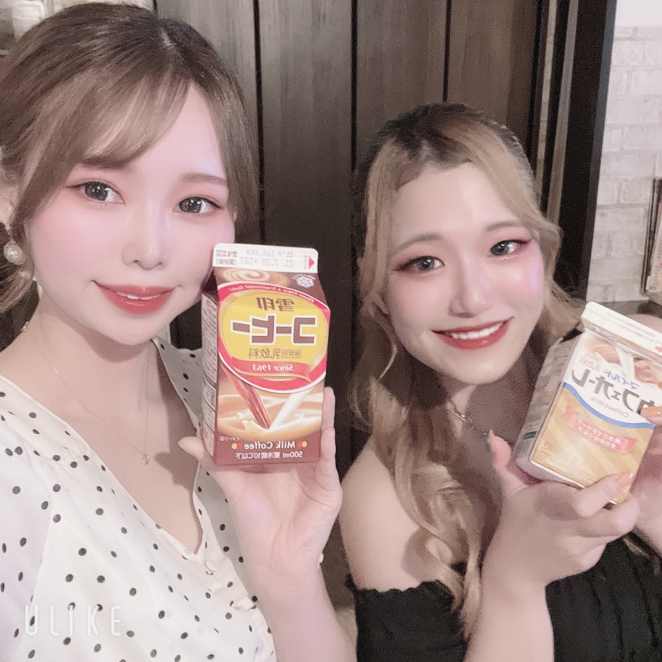 2人営業はコーヒー牛乳と共に😙