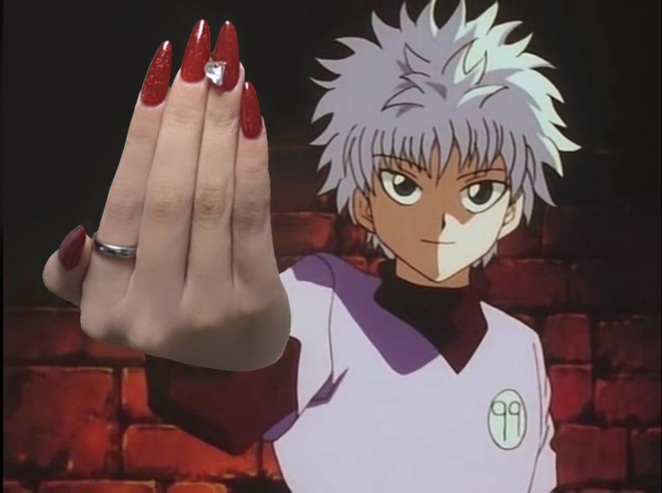 ネイル見せたげる