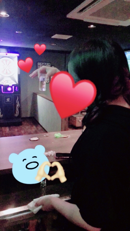 らきさまとダーツした♥️