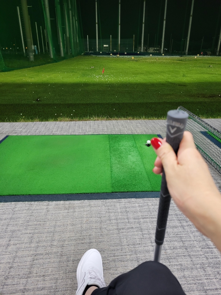 ⛳デビュー、、(笑)