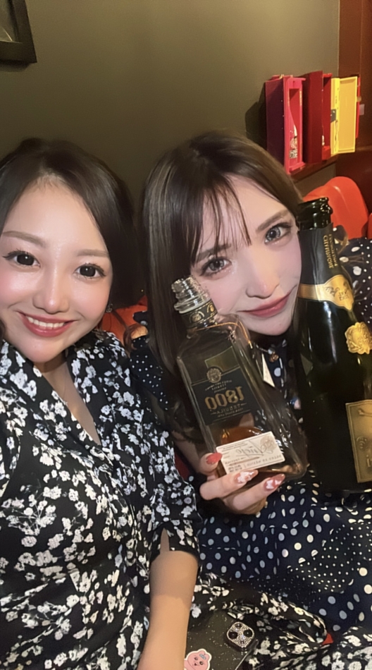 まゆ納めで💗笑