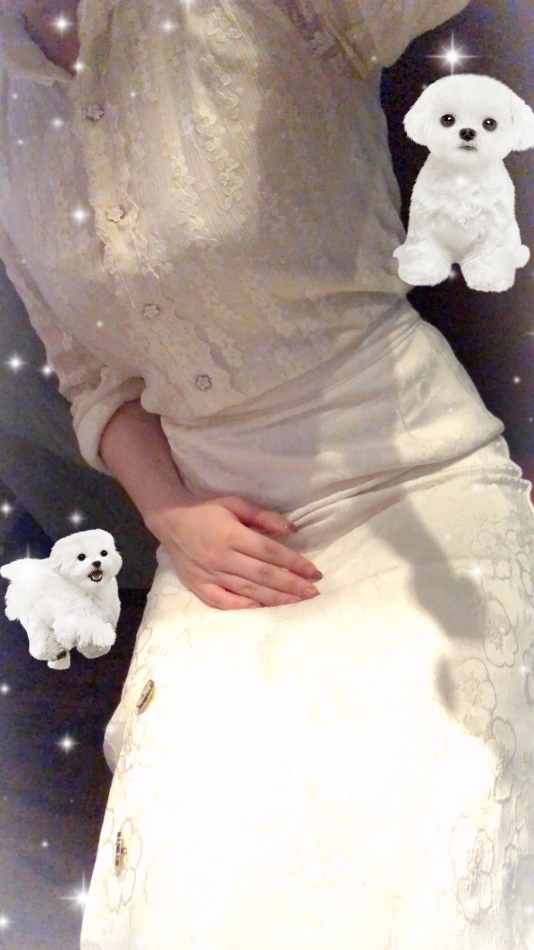 今日は真っ白‎🤍