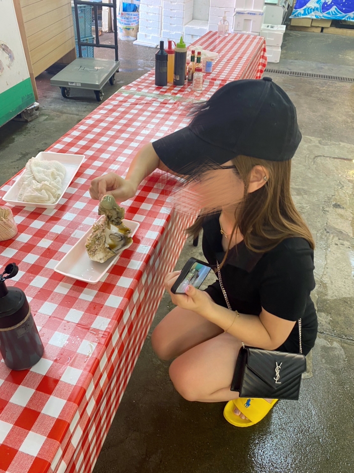 牡蠣かぶり😜(笑)