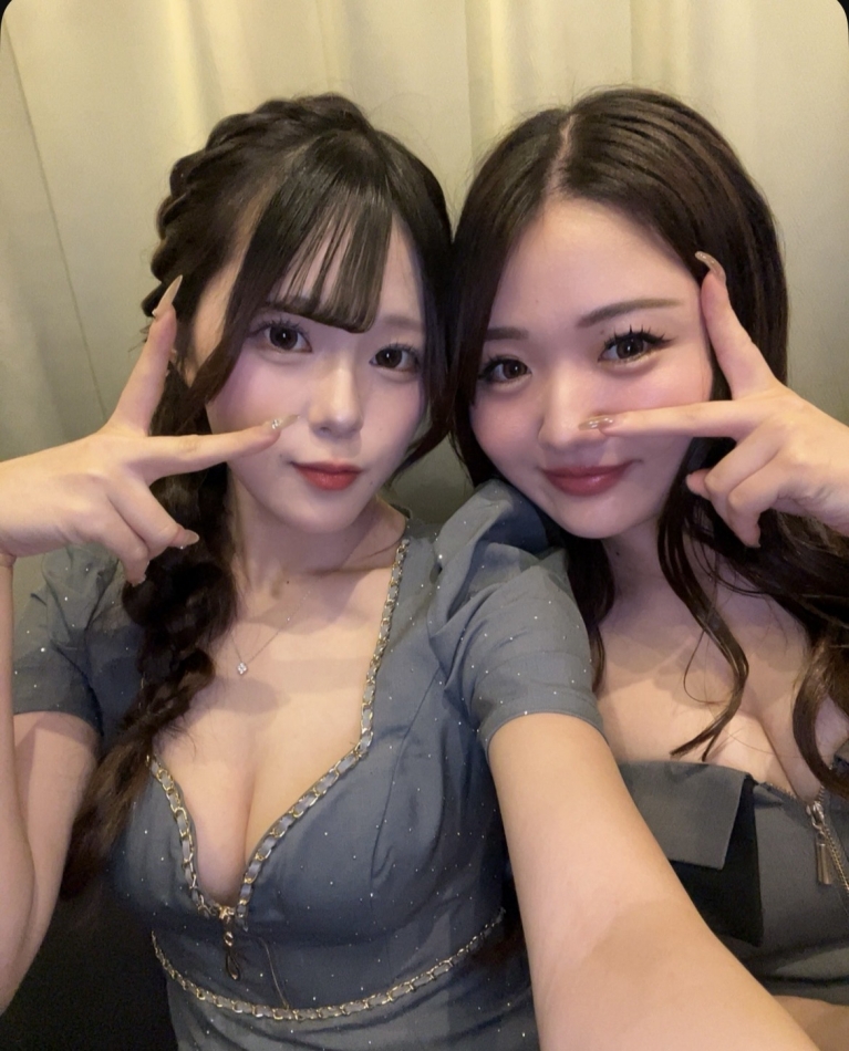 れいなさんと🩵🩵