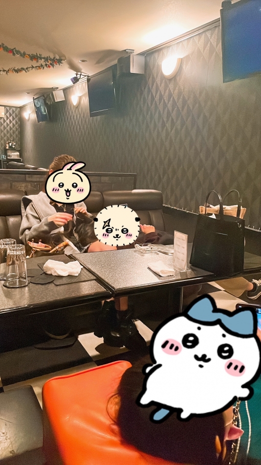 昨日の営業後の風景