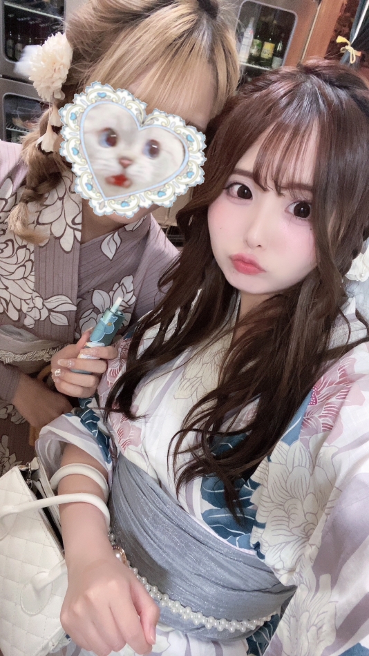 浴衣最終日🥹🤍