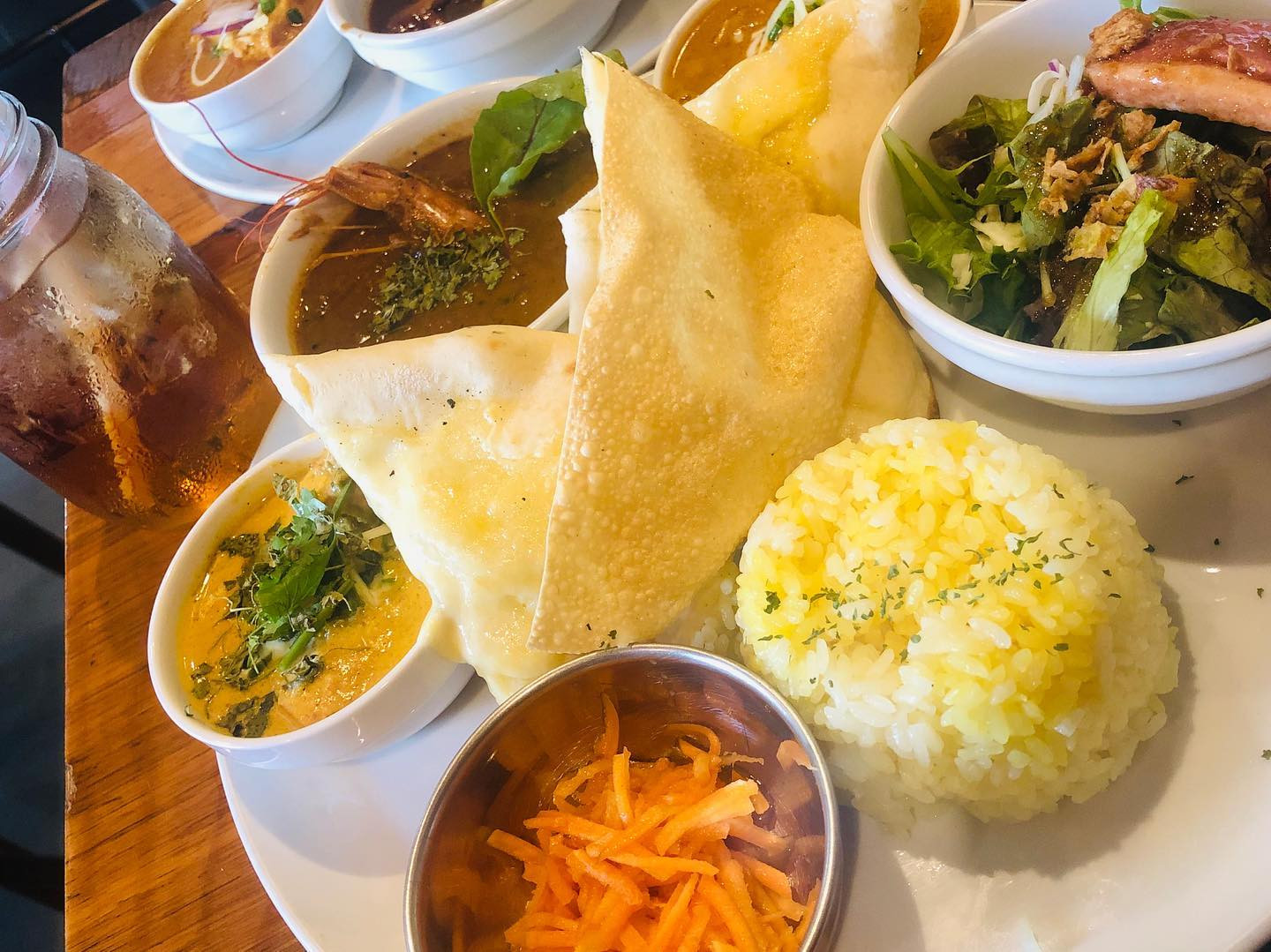 .
福島で食べた『笑夢カレー』
.
開店前から並びました😂