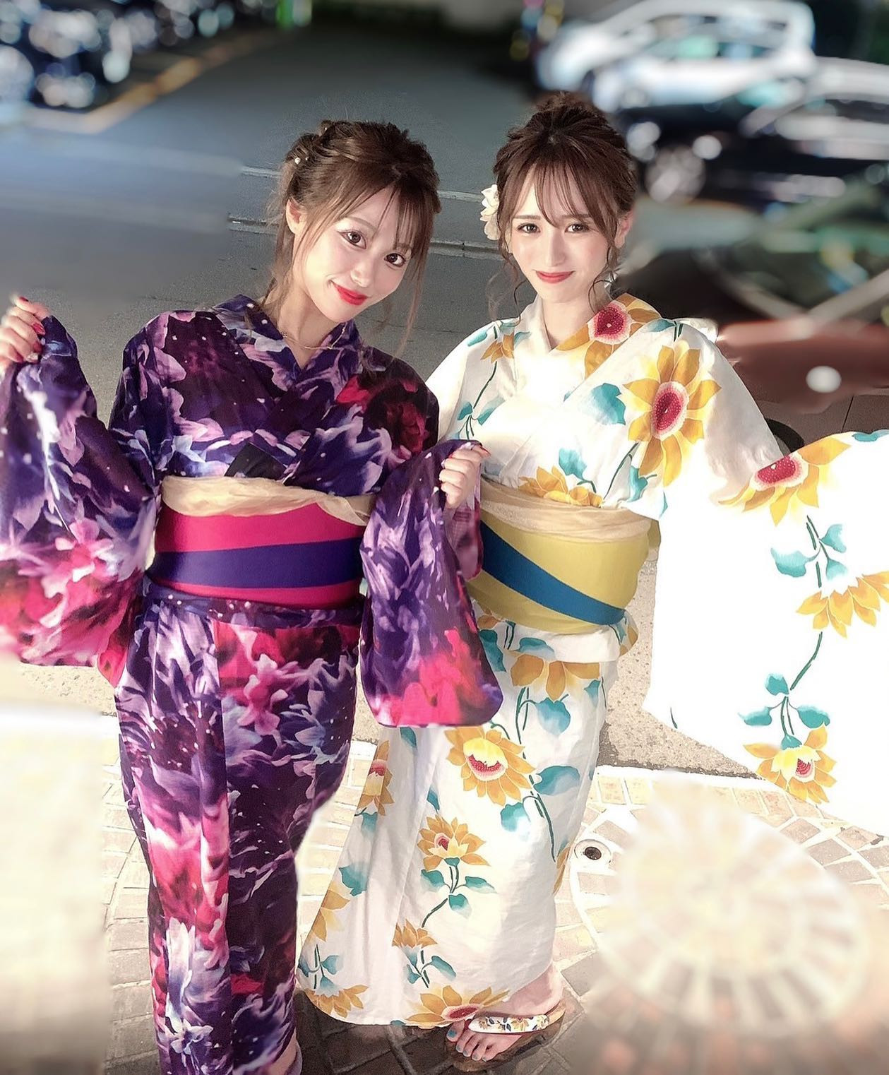 .
りーんちゃんと💜💛
.
#宮城 #仙台 #国分町 #七夕祭り 
#ザニューヨーク #エリアg #キャバクラ
#浴衣 #ヘアメイク #浴衣ヘアー