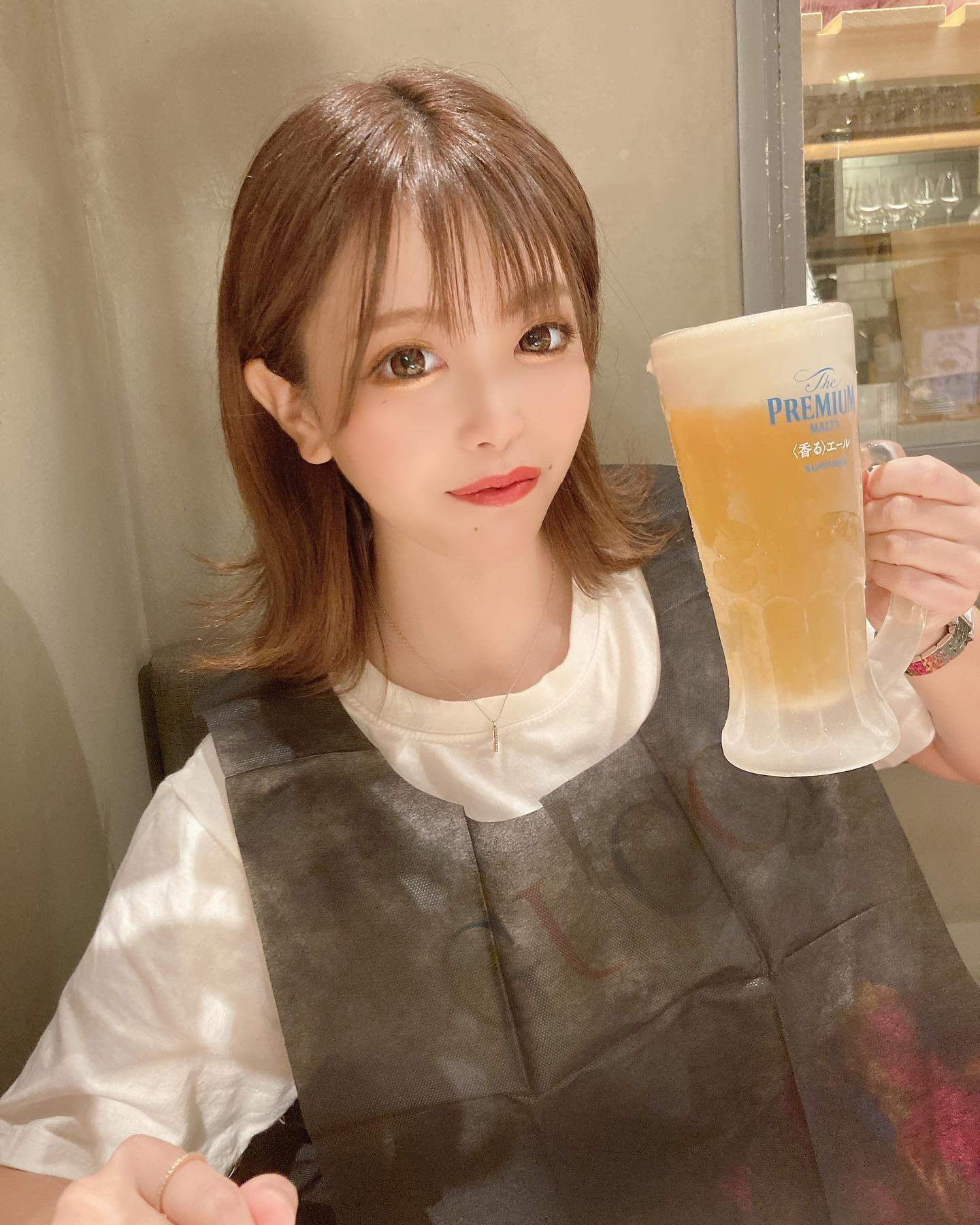 乾杯しよ🍻？
.

#エリアジー #オレンジテラス #オーシャンスカイ #モナクラス #ニュークラブ #ニュークラ #キャバクラ #ホステス #キャバ嬢 #すすきの #札幌 #歌舞伎町 #国分町 #可愛い #かわいい #いいね #フォロミー #フォロー #フォロワー #followｍe #likeforlikes #instagood #instalike #follow #f4f #ヘアセット #ショートカット #ヘアアレンジ #ビールで乾杯 #ビールが美味い