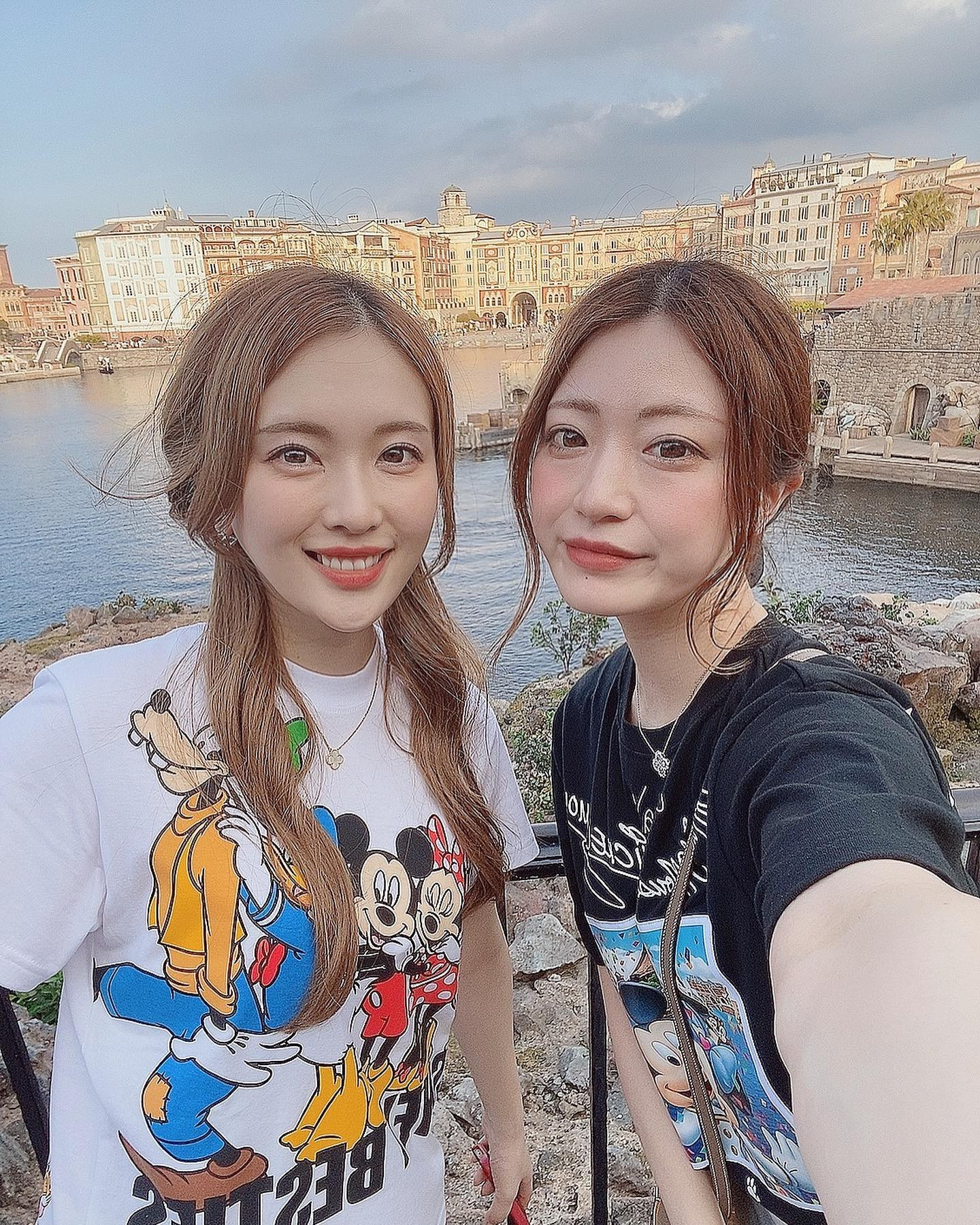 Disney Sea🚢🎢🎠💓✨

めっちゃ楽しかった🥰❤️

そしてめっちゃ空いてた！笑

いっぱい乗っていっぱいたべた🤤💭

またももともえときちとも行きたいなあ🥰❤️💭

.

.

.

#disneysea 
#disneyresort