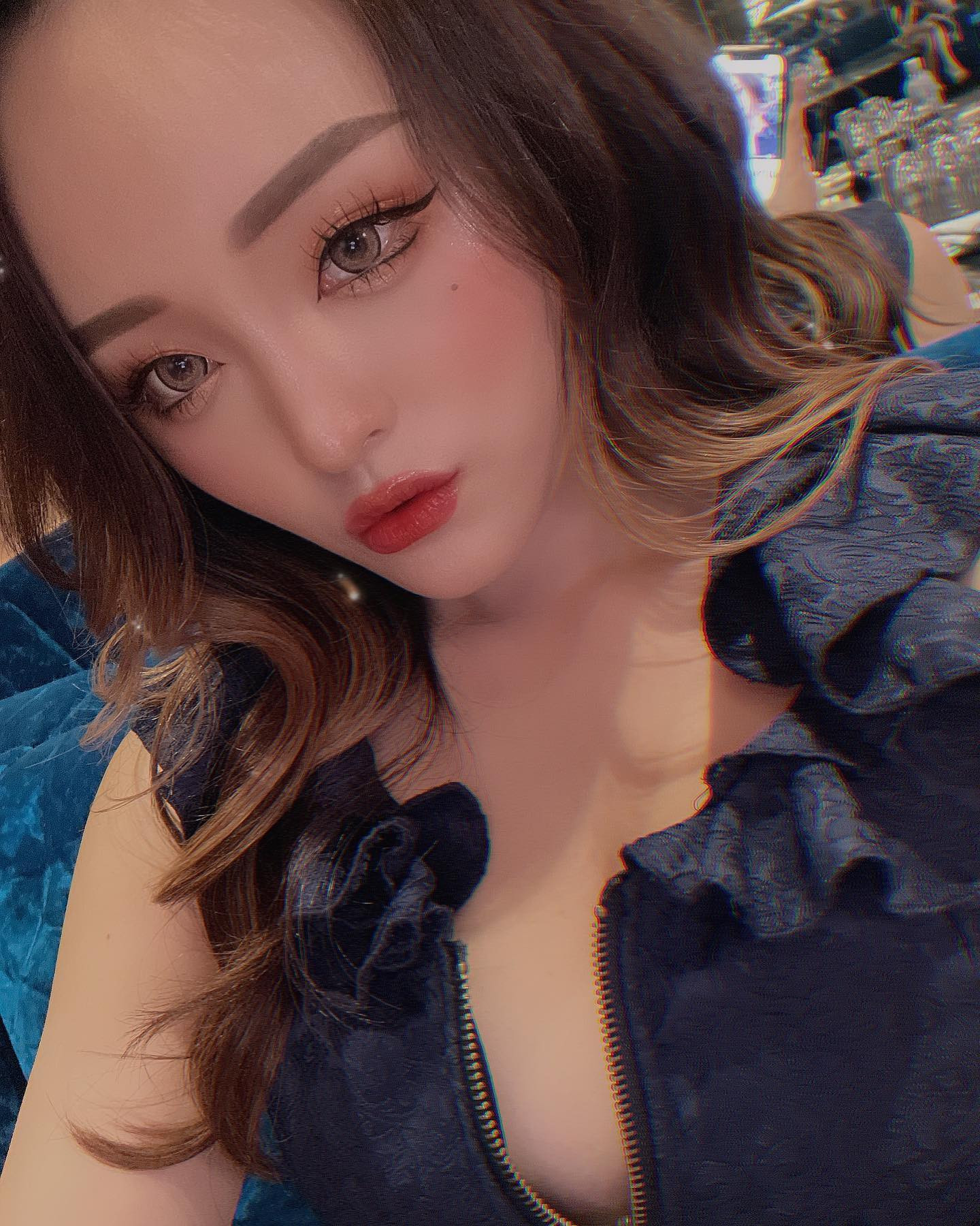 💙🤍 マツエクスッカスカ～😵‍💫 日曜日行ってこよっと
・
・

 #AREA-G #オレンジテラス仙台 #オレンジテラス東京  #オレンジテラス札幌