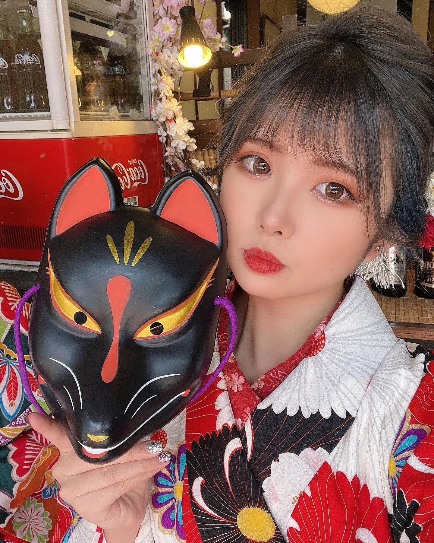 成人式以来だけど、やっぱ赤好き