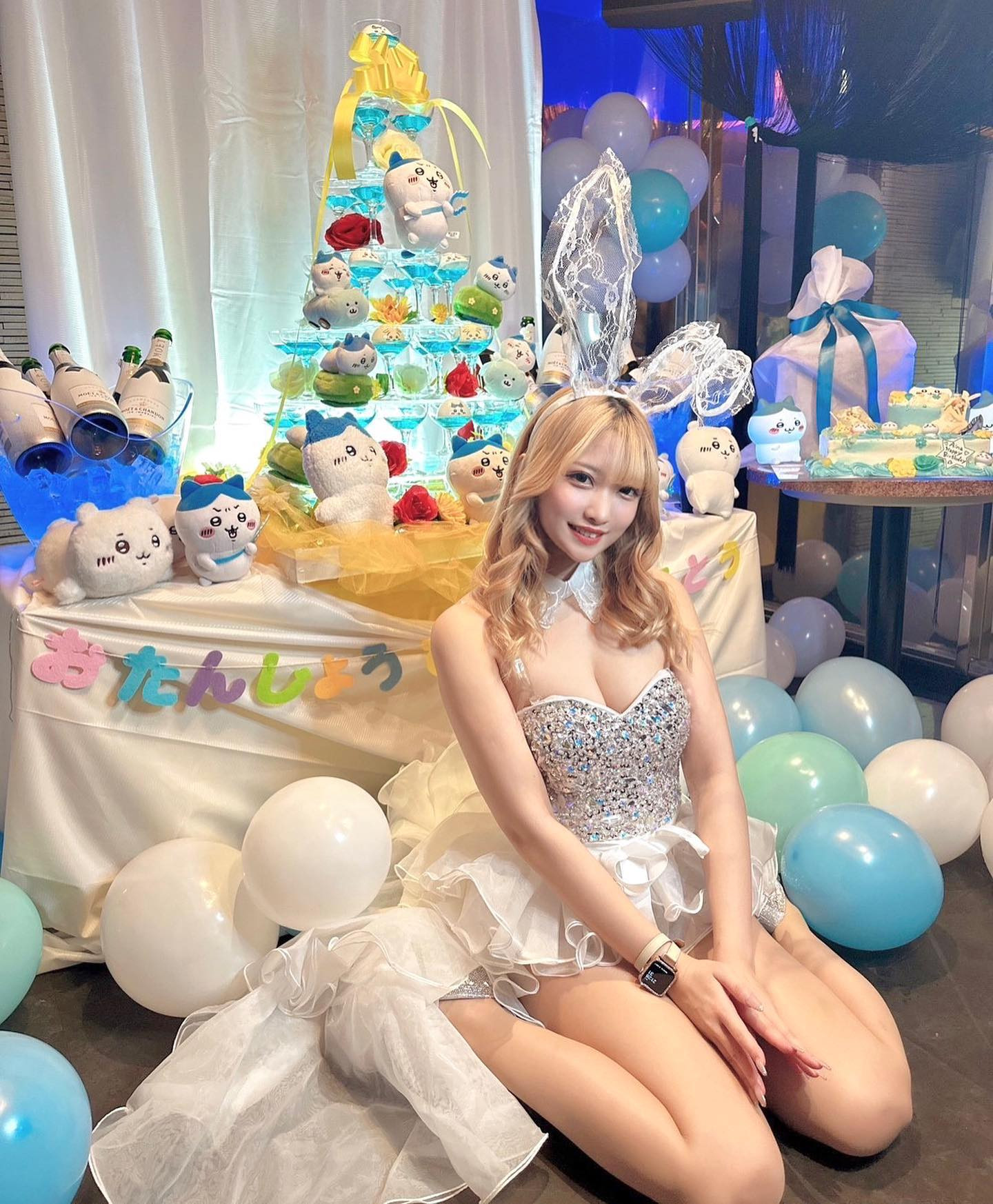 先日はバースデー月間と言う事で足を運んで下さった皆様ありがとうございました(ᐢ. ̫ .ᐢ)

私事で先月から兼業をしていた為どうなるか不安でいっぱいだったこのバースデー月間も皆様のおかげで去年よりもホステスという意識がより高まった１ヶ月となりました

31日当日は色々な方に「おめでとう」という言葉をかけて頂き、幸せな気持ちでいっぱいな24歳を迎えることができました🌸

リーマンとしては2度目となるバースデーでしたが、緊張や不安の中皆様のおかげでとても楽しい、そして更に去年よりグレードアップできたバースデ