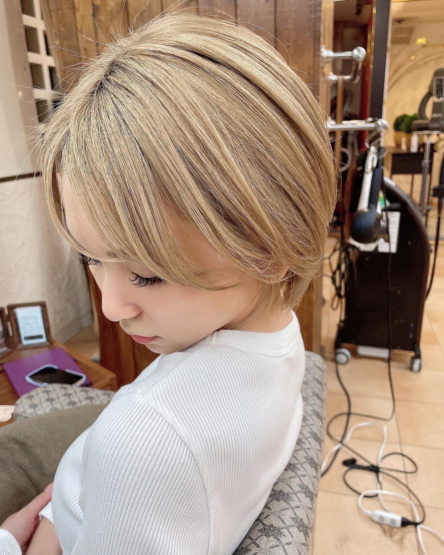 _

理想のショートに仕上げてくれた
神技✂︎✨✨✨

@hairdesignerscrewdolphin さん
ありがとうございました🙏❤︎

#ショートヘア