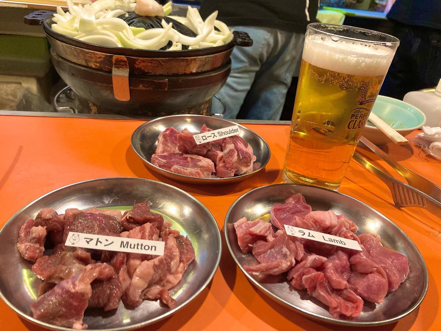 大好きなジンギスカン🙈❤️‍🔥