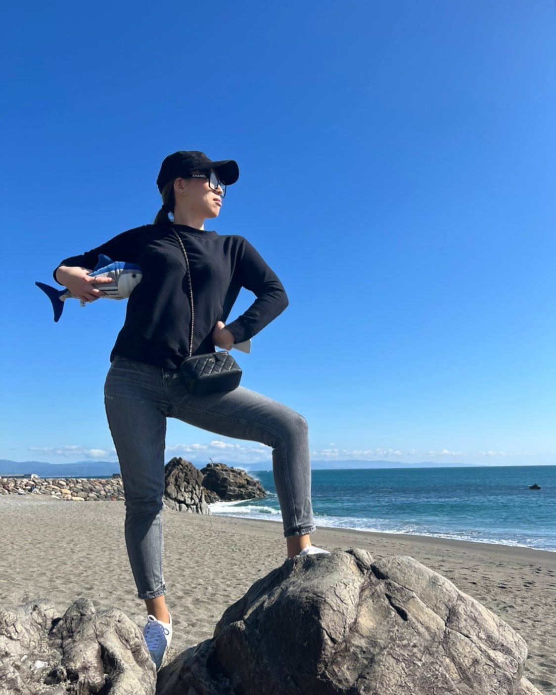 ポージング。
#晴天
#カツオ