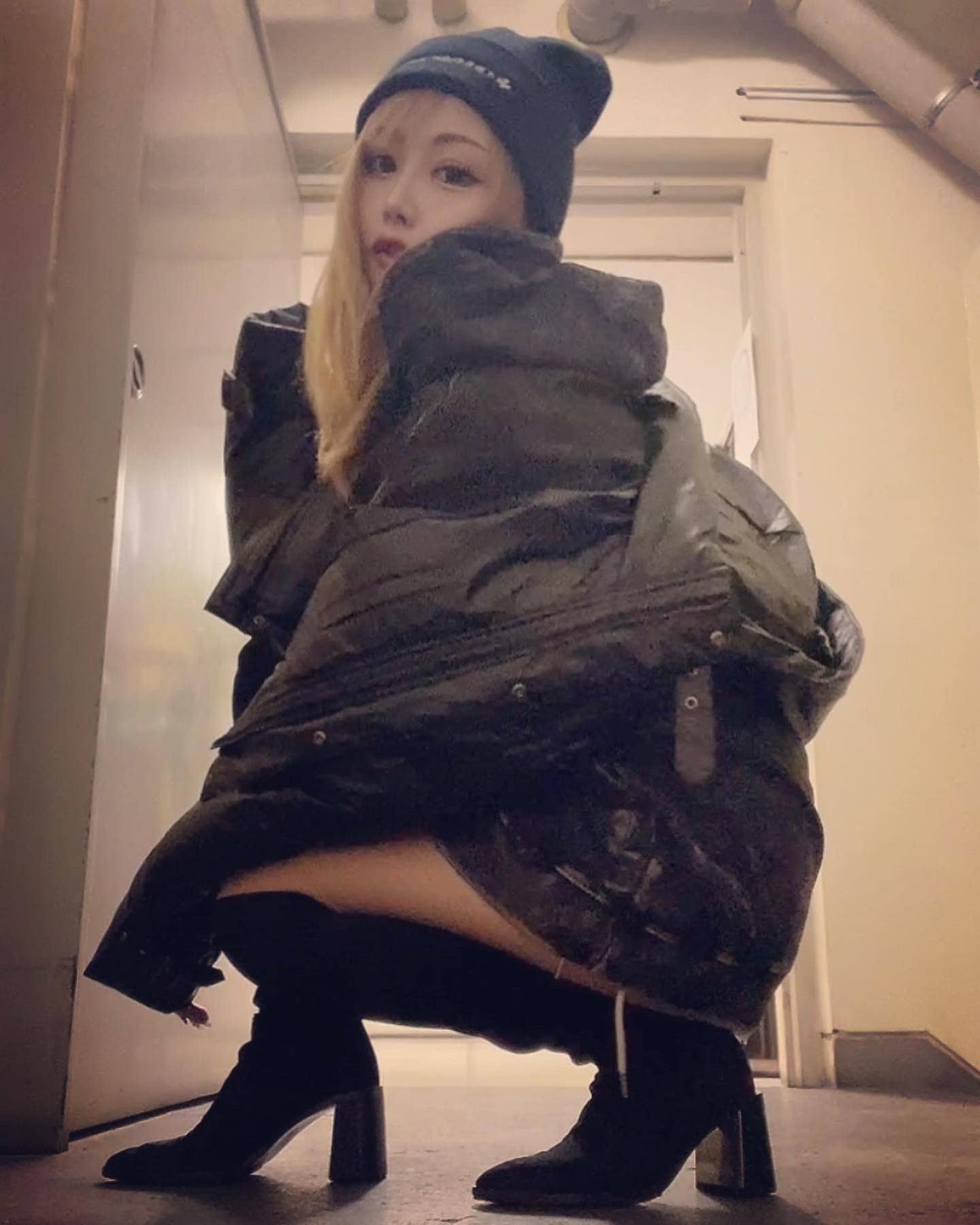 🐼おまけ🐼❤️‍🩹
#北海道 #寒すぎる #オシャレは我慢
#寒いからこそ楽しめる #可愛いすぎ
#レザーダウン #パーカーコーデ
@rarete2015