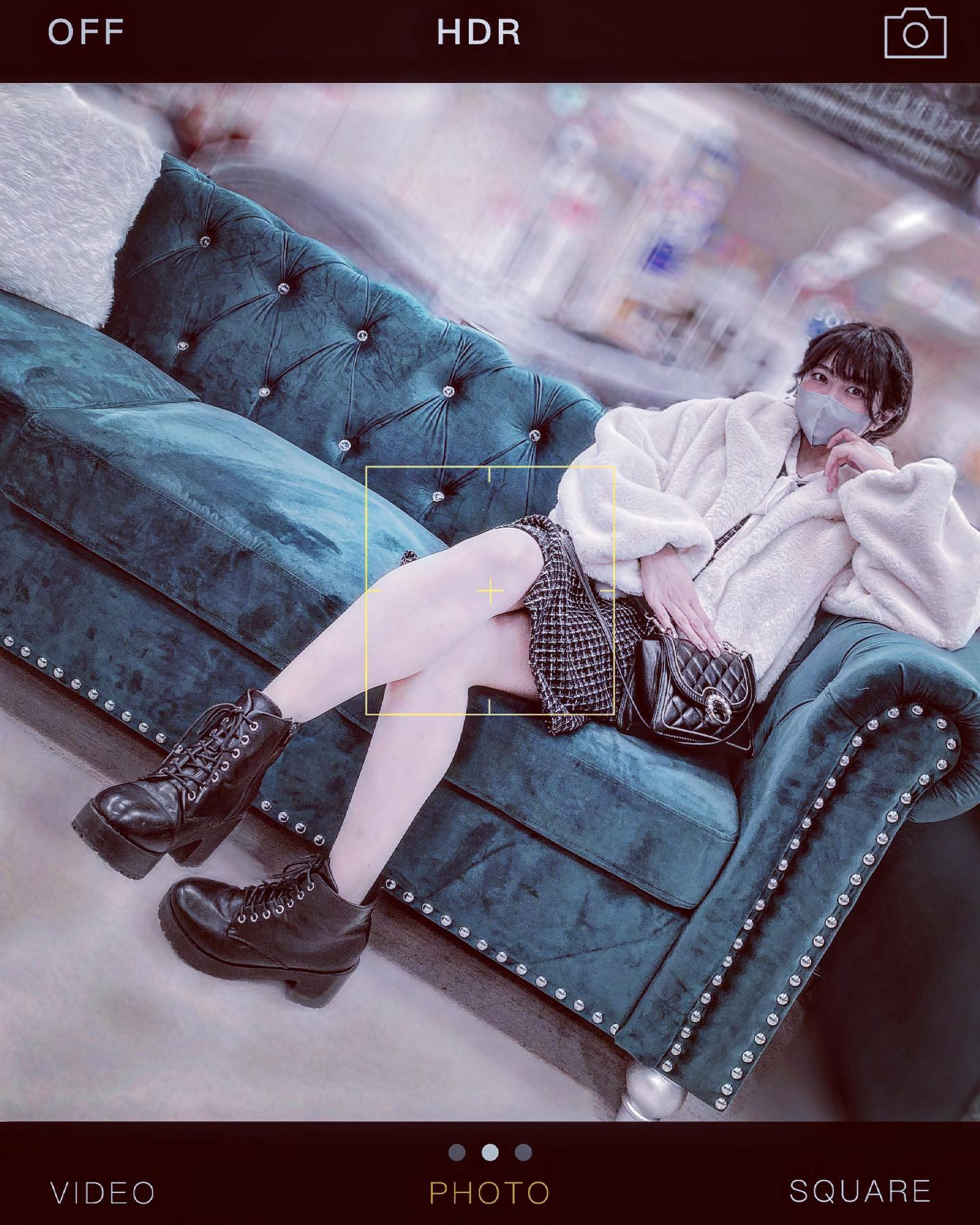 このソファーデザイン可愛い💚