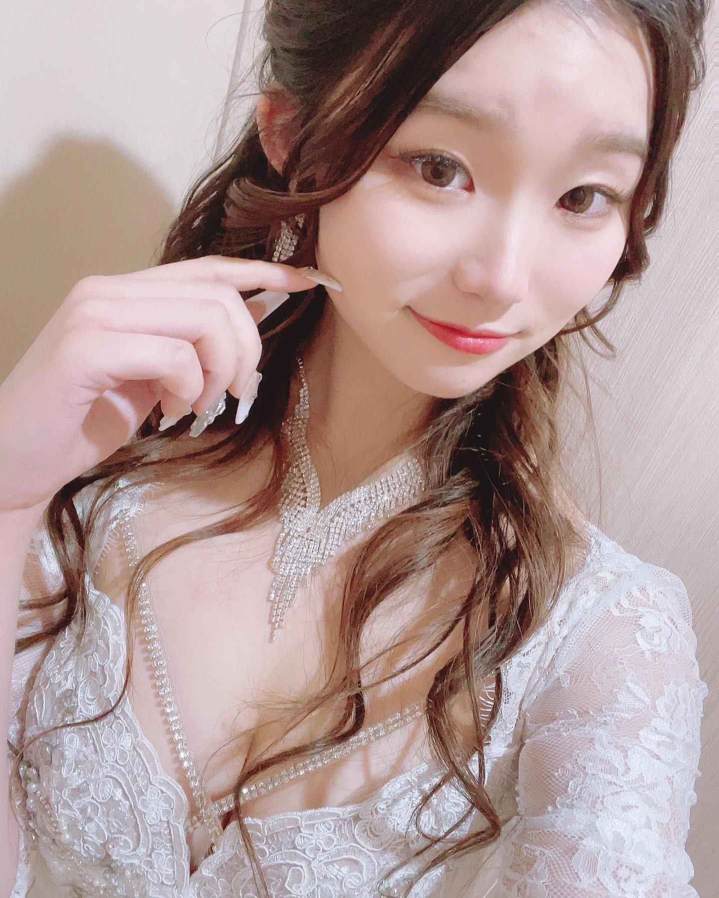 撮影終わって出勤しました〜🤍🤍🤍