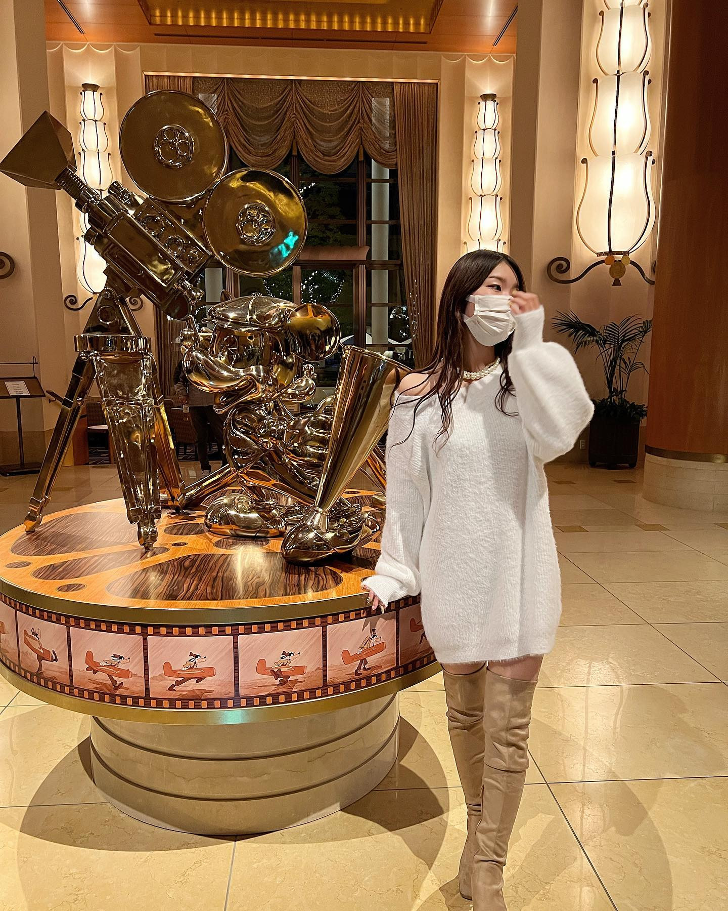 エレベーターのミッキーの声が忘れられないの🐭🏰❤️