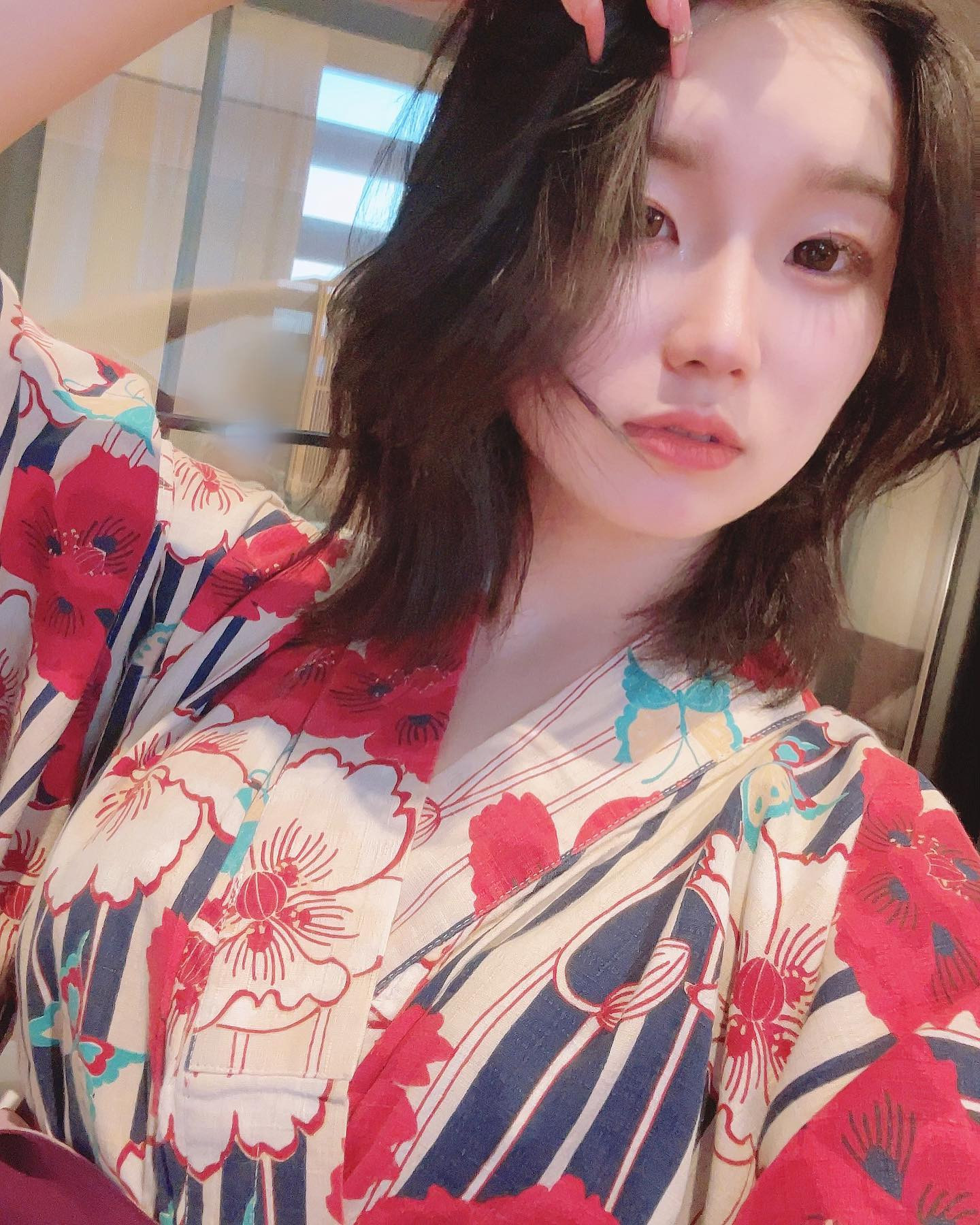 温泉の部屋着可愛い🤍🤍🤍

 #愛媛 #道後温泉 #浴衣