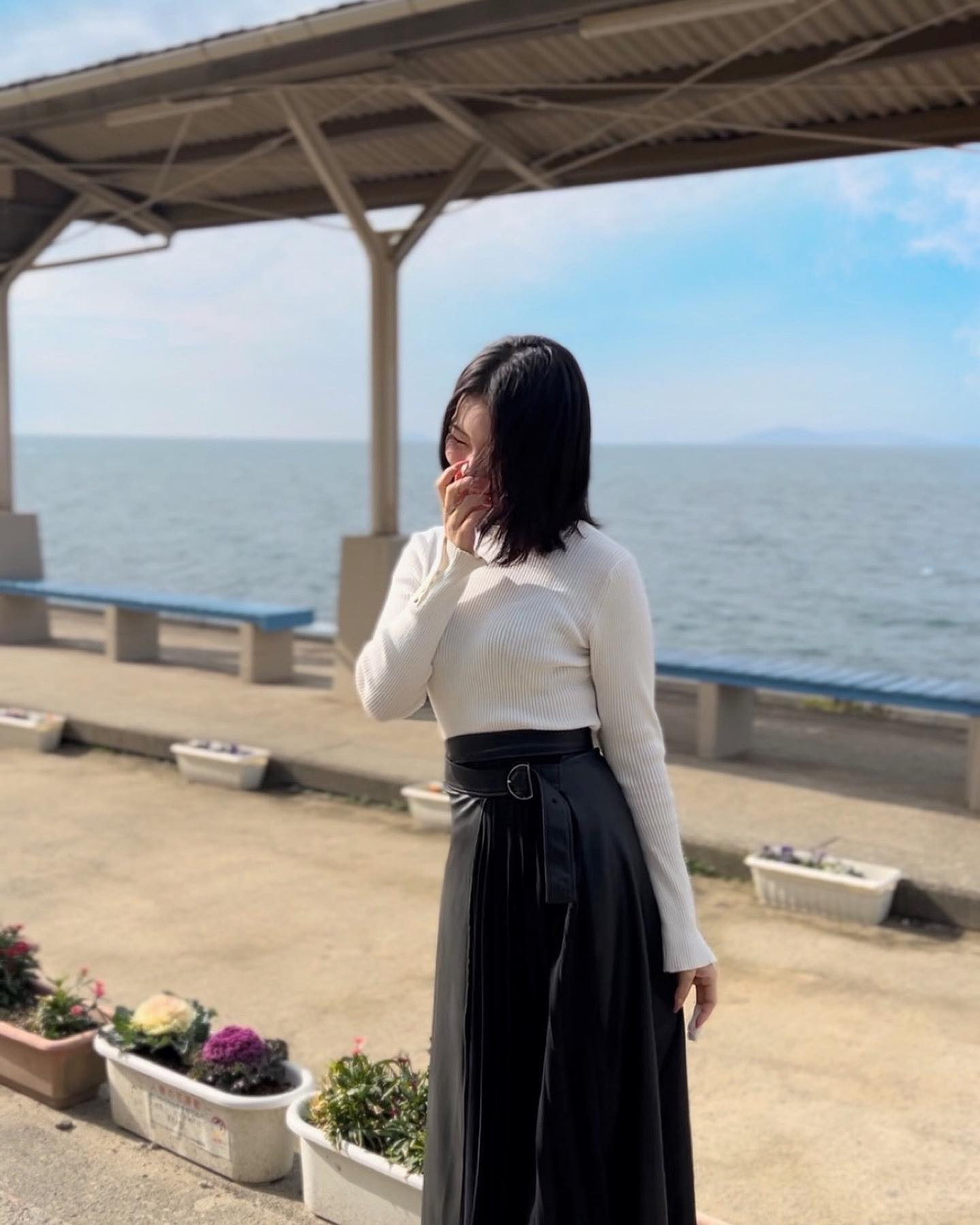 今日はバレンタイン🤍🎁

 #愛媛  #下灘駅