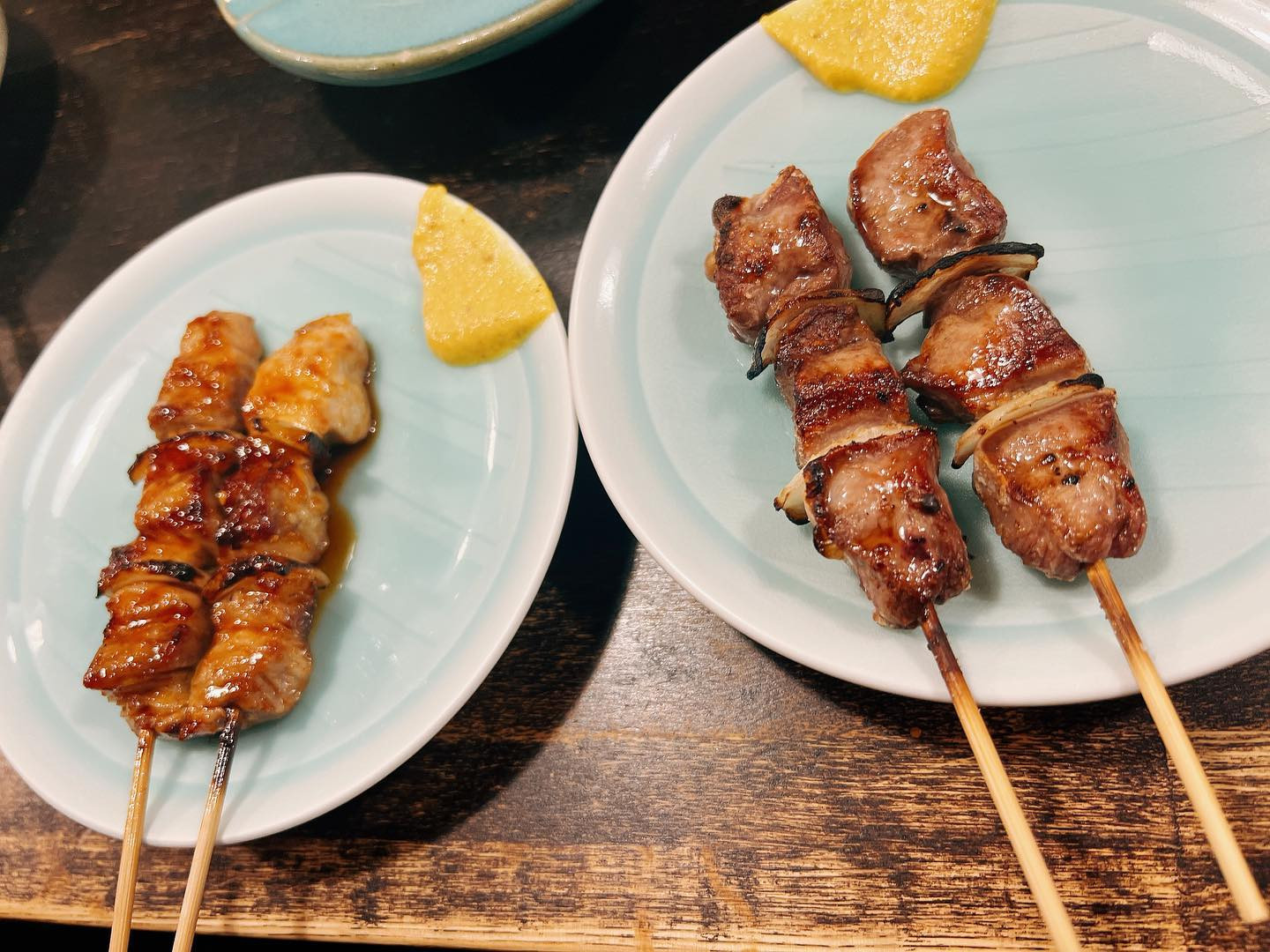 .

すすきのの一平🕊️
室蘭やきとりのタレの味と
カラシが大好き🫶

.