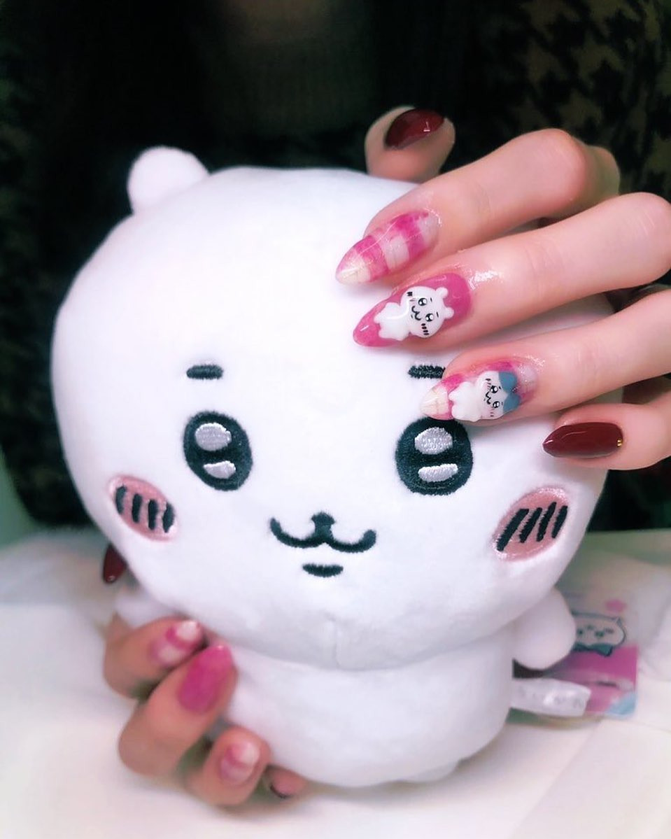 .

いつの日かシリーズ
ちいかわネイルしたこともあったよ💓

.