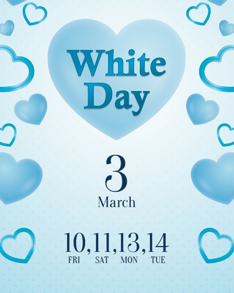 本日からWHITE DAYイベント開催させて頂きます！

本日から3/14(火)までに本指名でご来店頂いたお客様にはホワイトシチュー🫕をサービスさせて頂きます！

また、バレンタインイベント中に配布させて頂いたホワイトデーチケットをご利用して頂ける期間になっておりますので是非ご利用下さい！

皆様のご来店お待ちしております⭐️

#蕨#キャバクラ#キャバ嬢#黒服#ホワイトデー#チョコレート#西川口#浦和#大宮#タントラ#LEPIN
