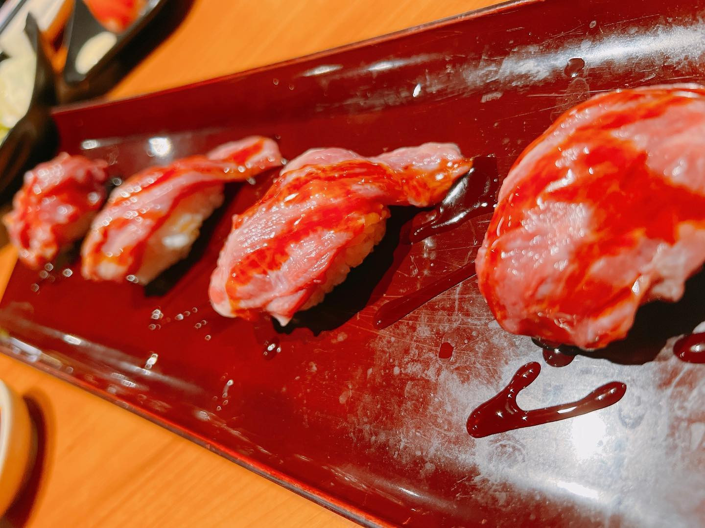 .

お肉もお寿司も大好き🫶

.