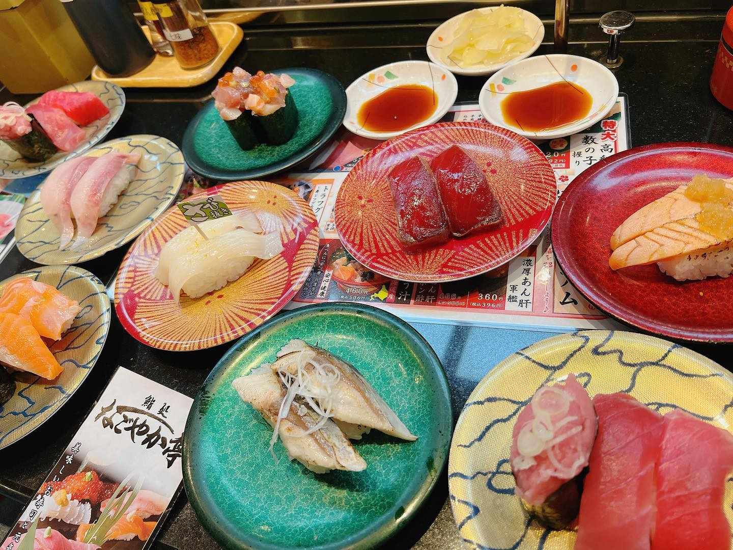 .

お寿司は
休みの日に1人で行くくらい好き🍣
写真は友達🧔‍♀️と行った時の

.