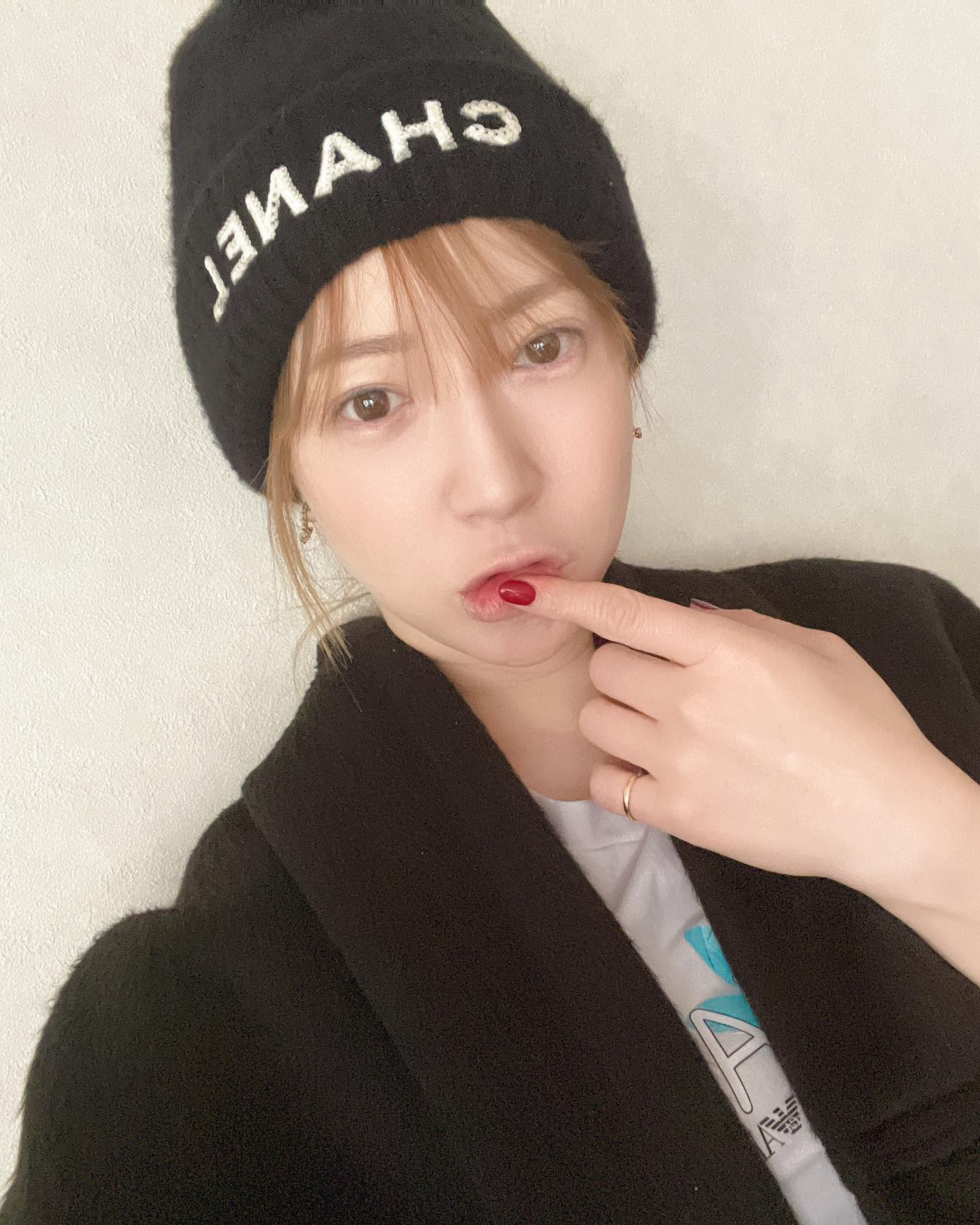 荒れ治らない?
#リップケア
#ニット帽
#ブラック