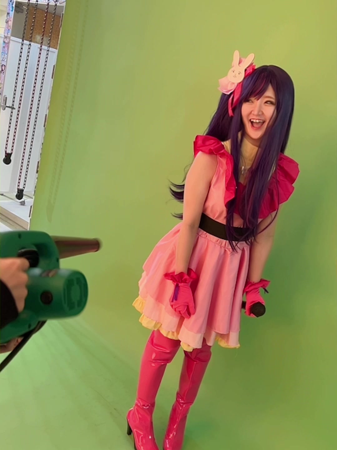 あなたのアイドル( ˶✪ᴗ✪ ˶ )🐰🎀 #推しの子#推しの子コスプレ #星野アイ#cosplay #歌舞伎町#キャバクラあるあるの人  #キャバ嬢