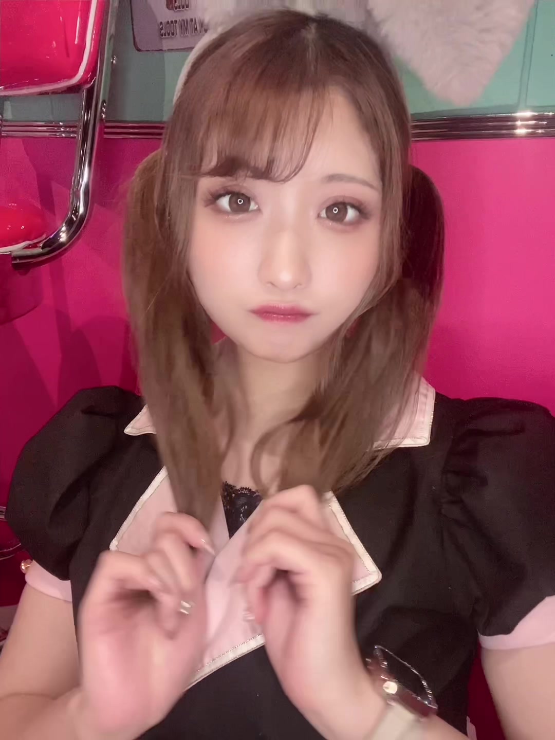 🐇🤍#コンカフェ嬢 #メイドカフェ #コンカフェ #札幌 #すすきのコンカフェ #メイド喫茶 #ギャル #メイド服