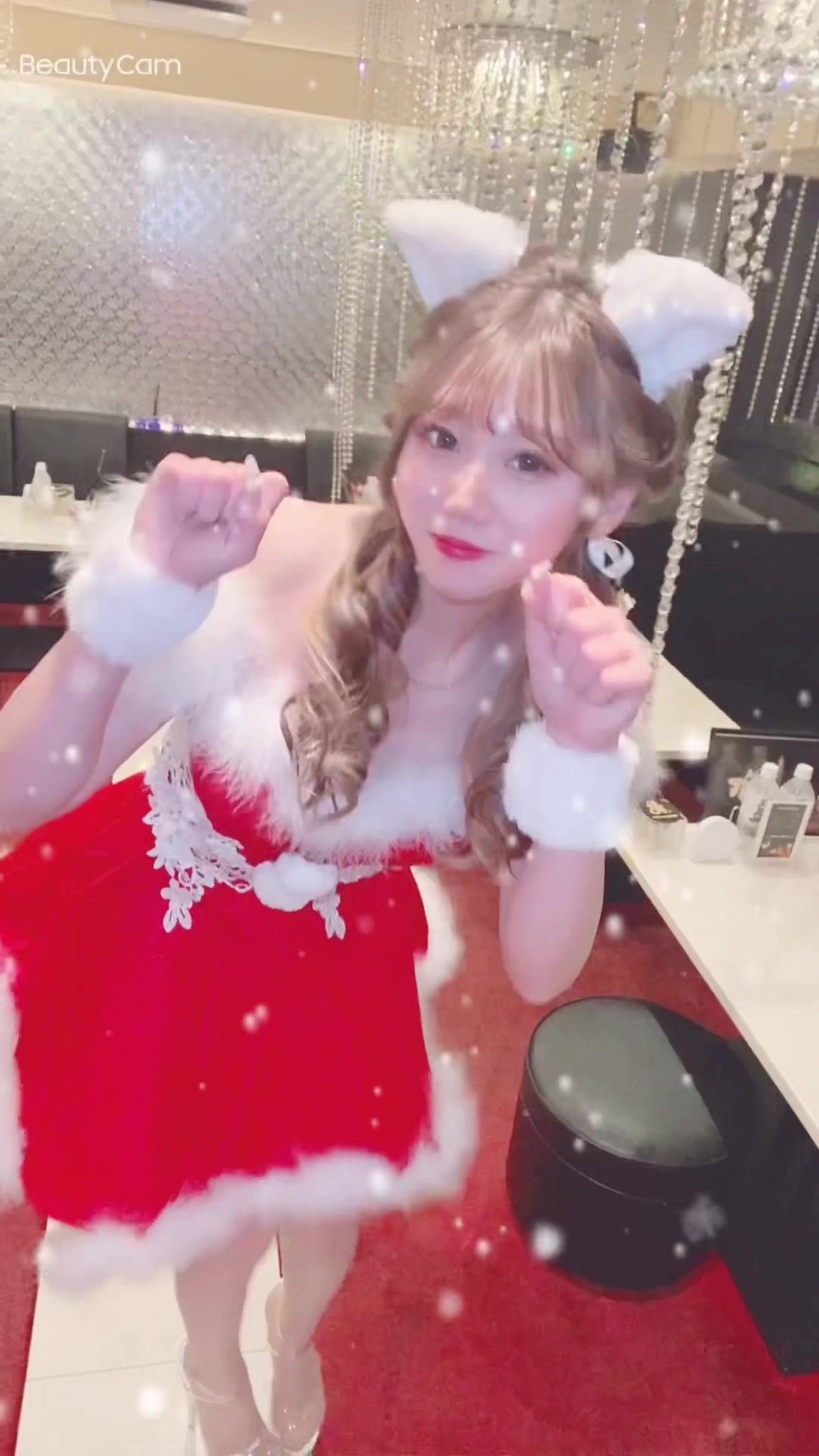 ２年前のクリスマス🐱🎅 #キャバ嬢 #函館 #クリスマス #コスプレ #サンタコス