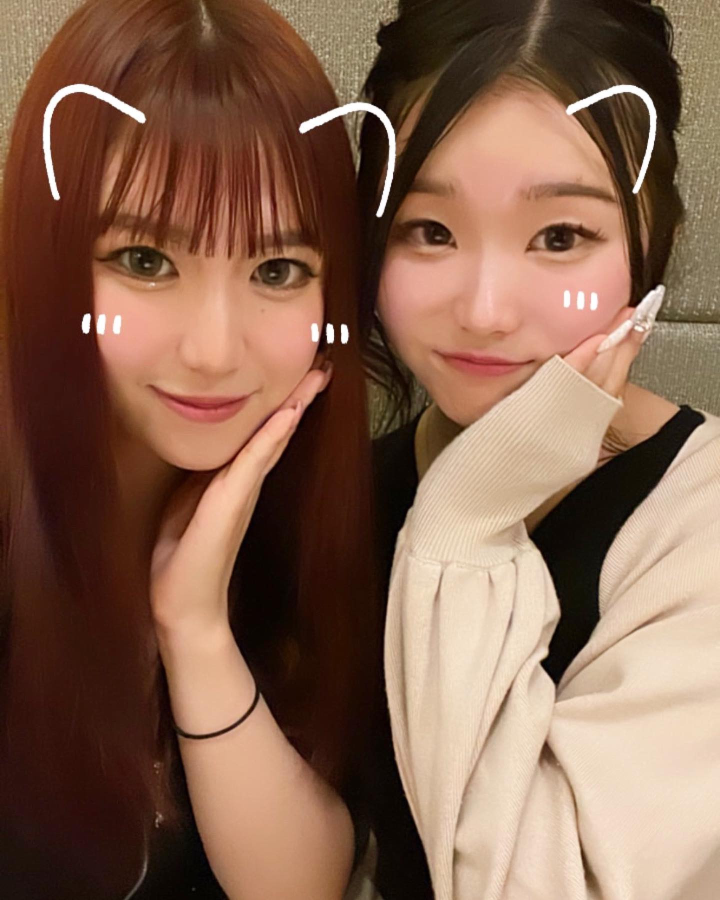 たまたま会えたお友達と♡