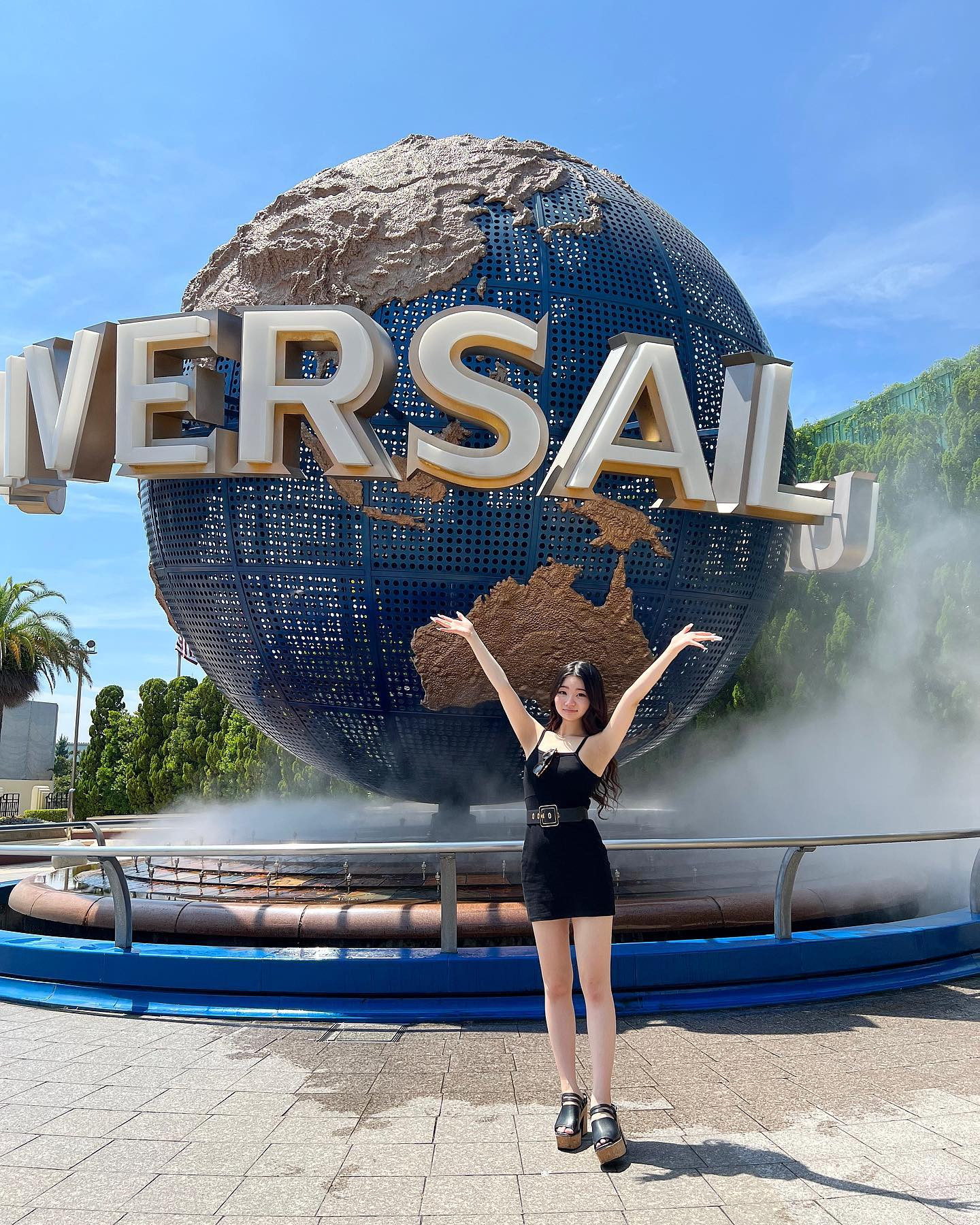 猛暑＋ノンストップ＋乗り物ほぼ全制覇🌎🤍

最後はべちゃべちゃだったけどとても楽しかった🐻