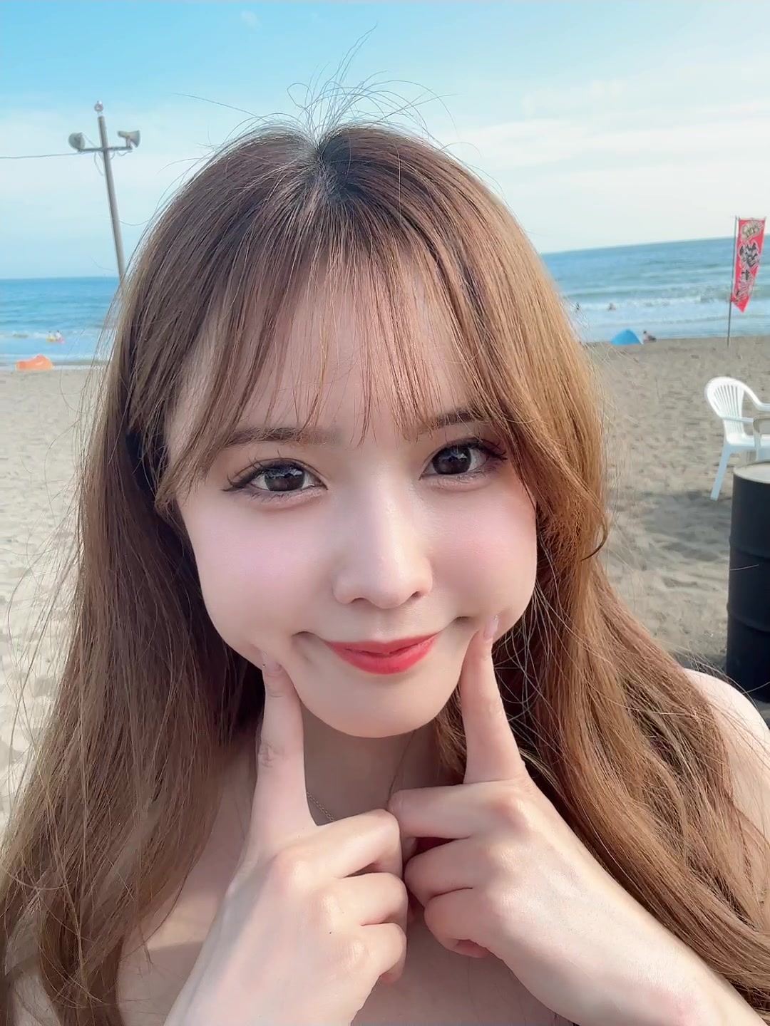 なにしていいかわかんない🤭 #海 #水着