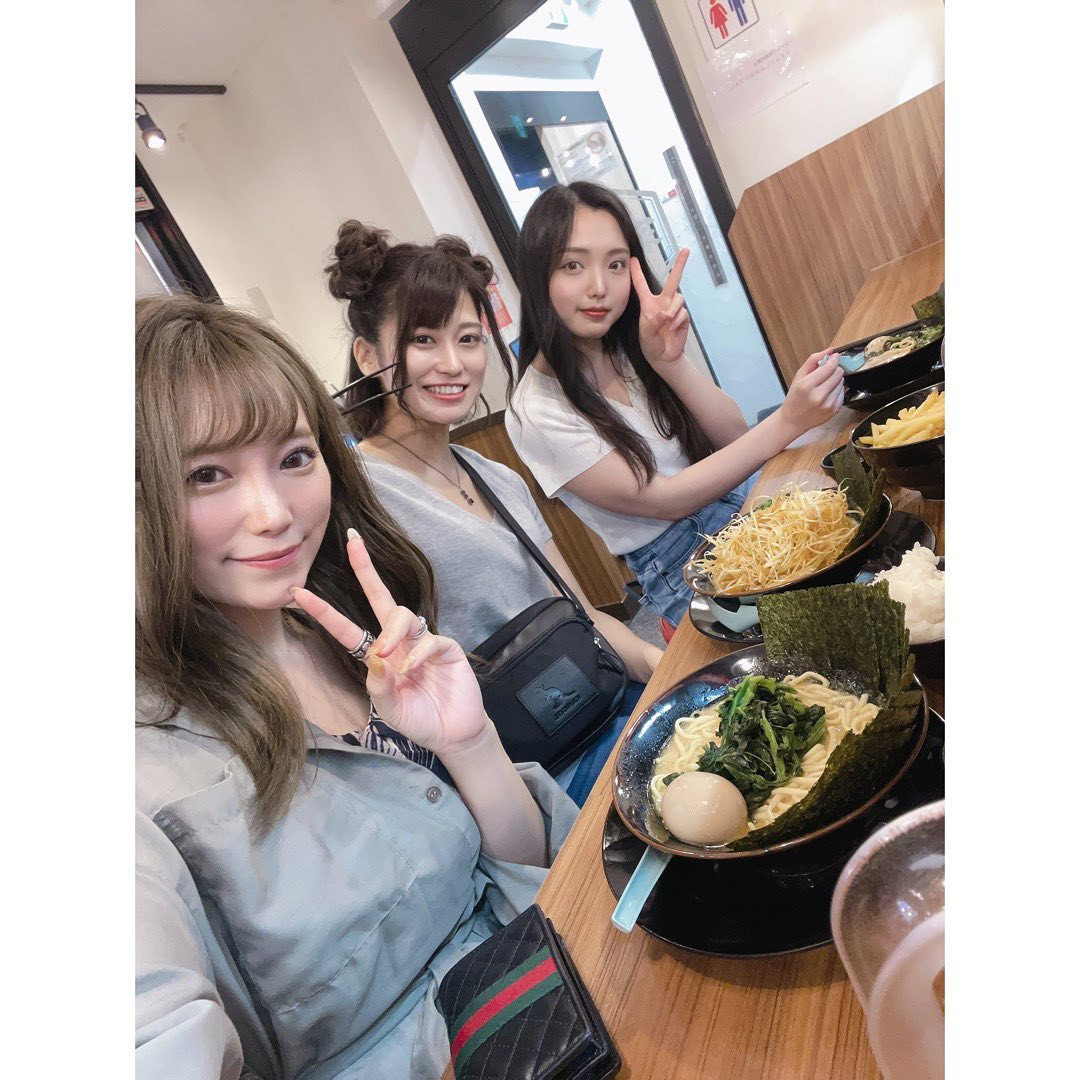 れな氏🍜えま氏🍜ゆかり氏🍜