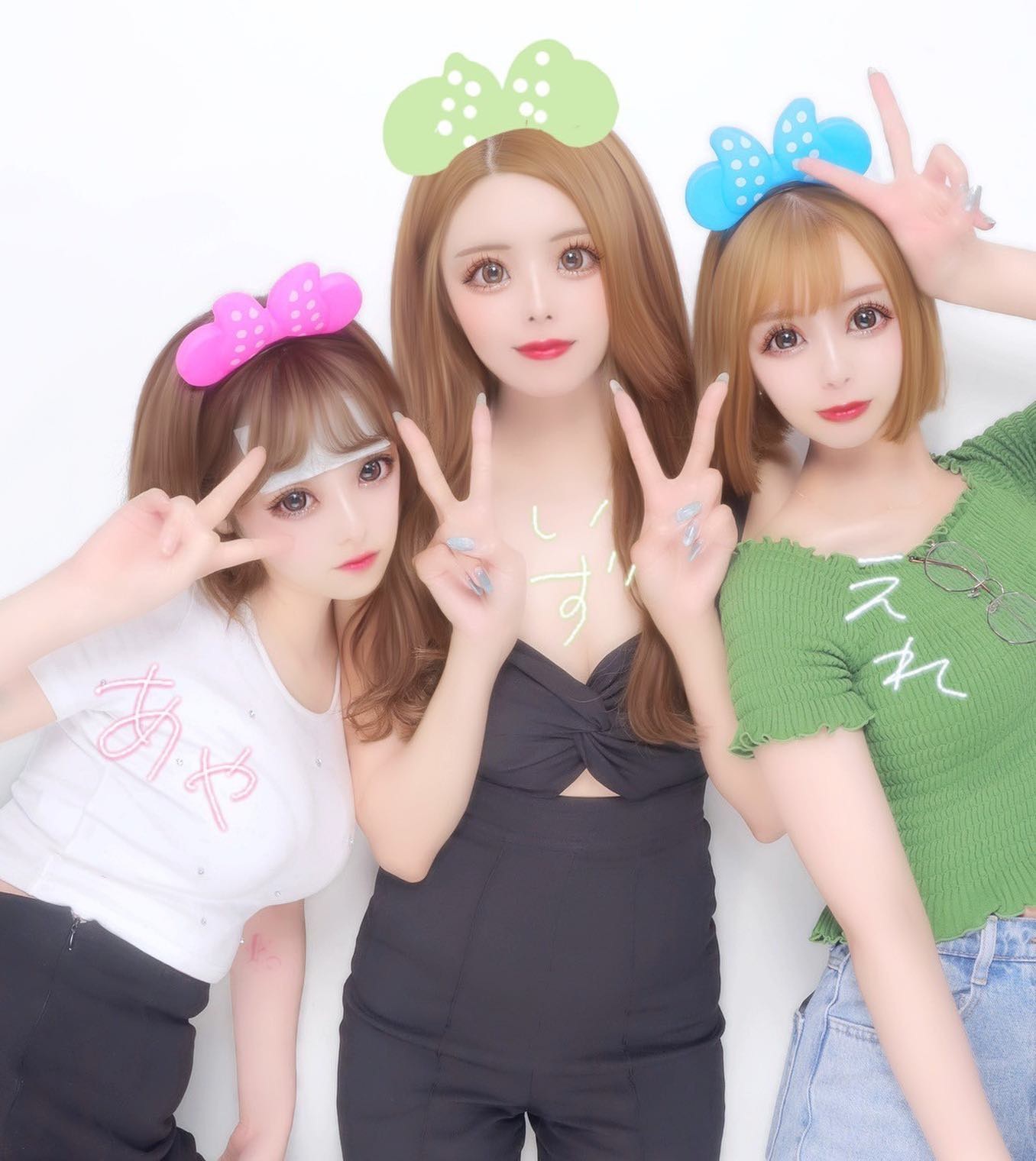 目でかくなりすぎ皆んな実物の方が可愛いから見にきてね💖