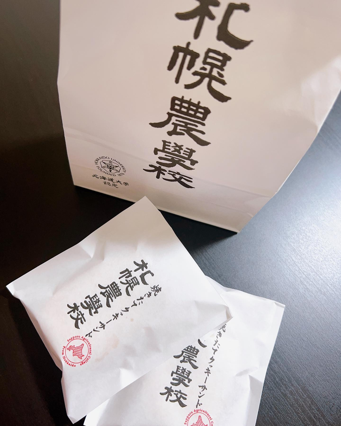 .

札幌農学校の
あんバターサンド💓

.