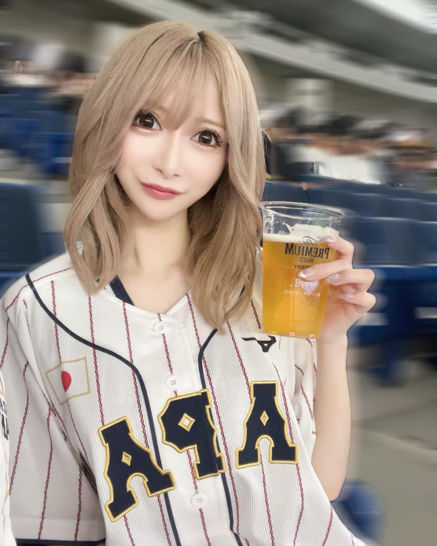 .
⚾️ルール全く分からんけど
ビール飲みながらの観戦はすきです🍺