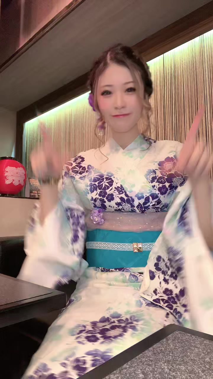 浴衣2、3年ぶりに着た👘#ベルメイク#新潟 #キャバ嬢 #おすすめ #いいね #浴衣#ヘアメイク