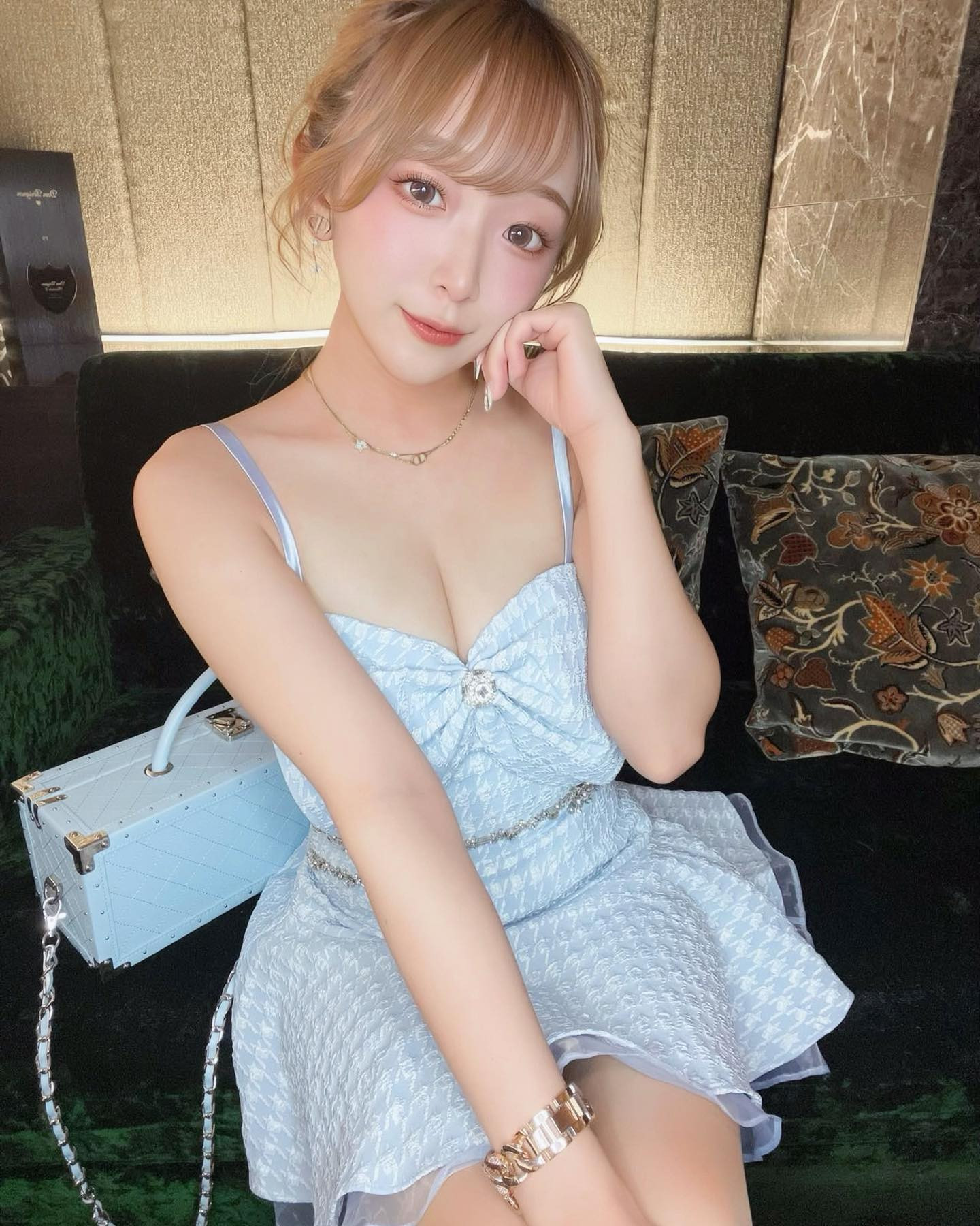 キャスト日記「きゃわどれす @moulinrouge_sinseigroup @hibi...」（20230921 23:55）月乃 リア-MOULIN  ROUGE-キャバキャバ