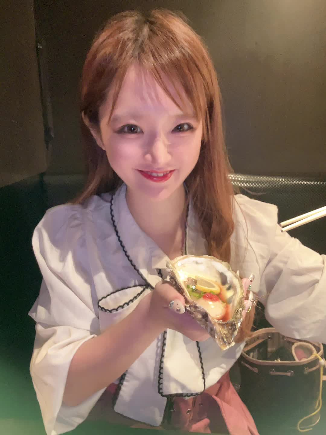 🦪🤍実はあんまり得意ではない。笑 #牡蠣#asmr#ご飯