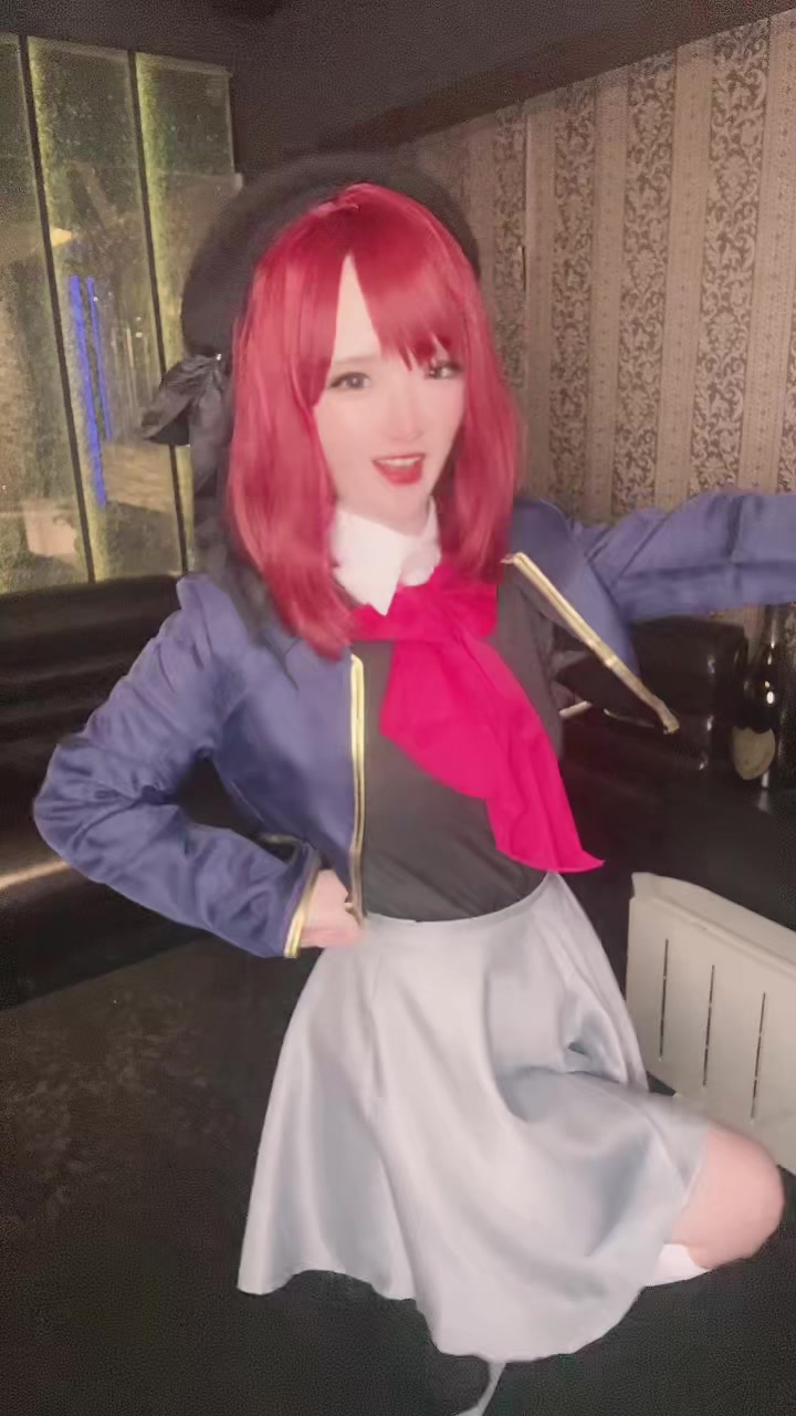 みんなはなんのコスプレした？👻🎃🍭 #ハロウィン#ハロウィンコスプレ#推しの子#推しの子コスプレ#有馬かな#ピーマン体操#ホワイトフィルター